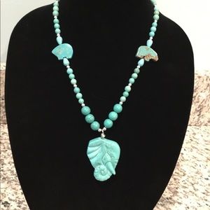 Gemstone necklace